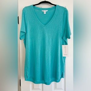 NWT Linen Athleta Tee